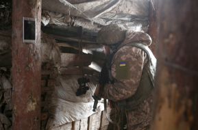 Украинский военнослужащий