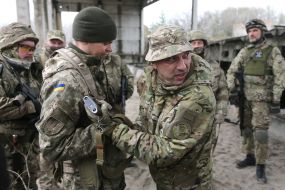 Training of reservists of a separate brigade of terrorist defense of Kyiv