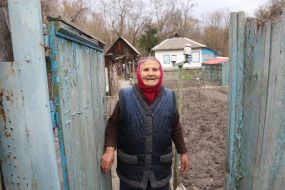 Жительница Чернобыля Мария Василенко