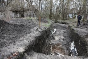 Abandoned house in Chernobyl