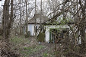 Abandoned house in Chernobyl