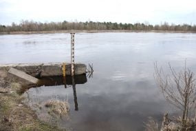 River Uzh in Chernobyl