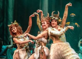 General rehearsal of the ballet "Spartak" in Kharkov