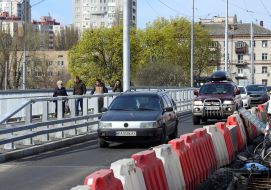 Индустриальный мост в Киеве