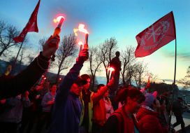 March of the Passion of the Christ in Kyiv