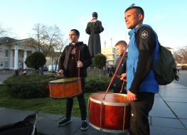 March of the Passion of the Christ in Kyiv