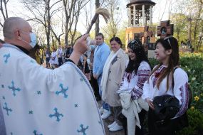 Easter celebration in Kiev