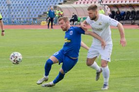 Игровой момент матча