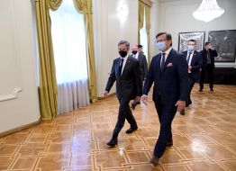 Dmytro Kuleba, Entoni Blinken