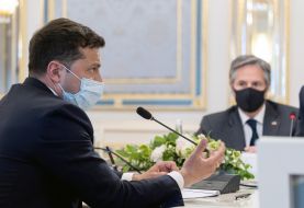 Volodymyr Zelenskyy, Entoni Blinken