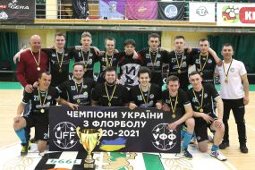 Champions of Ukraine in floorball 2020/21 FLK "Sturm" (Ternopil)