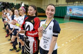 "Silver" winners of the Ukrainian Floorball Championship of Skala FLK (Melitopol)
