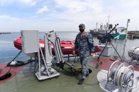 Ship of the Ukrainian Navy "Korets"