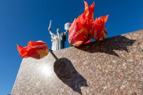 Территория мемориального комплекса "Национальный музей истории Украины во Второй мировой войне"