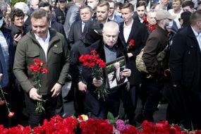 Serhiy Lyovochkin and Hryhoriy Surkis