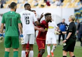 Game moment of the match