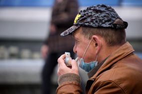 A man with a whistle