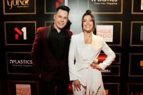 Denis Zhupnyk and Halyna Zaviyska