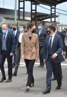 Dmytro Razumkov, Victoria Chmilite-Nielsen of KPVV "Kalanchak"