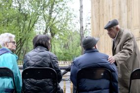 Opening of a symbolic synagogue in Babyn Yar