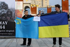 Action in memory of the victims of the deportation of Crimean Tatars