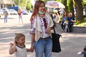Celebration of the Day of embroidery in Zaporozhye
