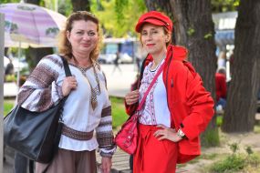Celebration of the Day of embroidery in Zaporozhye