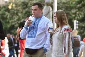 Celebration of the Day of embroidery in Zaporozhye