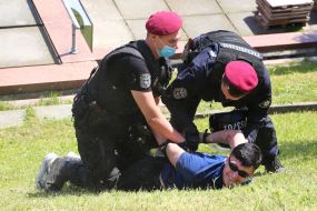 Задержание нарушителя