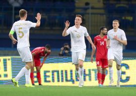 Football. Ukraine - Bahrain