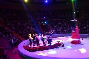 Premiere of the new show "Circus Rhythms of the Heart!" in Zaporozhye