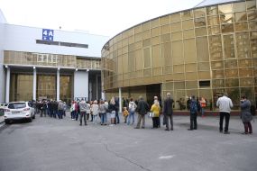 The first center for mass vaccination of the population against COVID-19 was opened in Kyiv