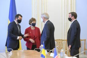 Дмитро Разумков, Джин Шахін, Роб Портман та Крістофер Мерфі