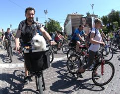 All-Ukrainian Cycling Day in Kyiv