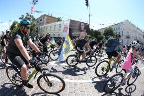 All-Ukrainian Cycling Day in Kyiv