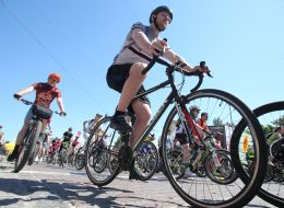 All-Ukrainian Cycling Day in Kyiv
