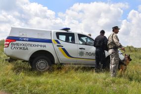 Checking the readiness of search and rescue forces to conduct air search and rescue in Zaporozhye