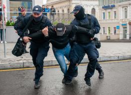 Tactical and special exercises at the Nikolsky shopping and entertainment center in Kharkiv