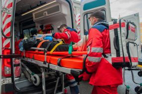 Tactical and special exercises at the Nikolsky shopping and entertainment center in Kharkiv