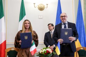 Opening of the Ukrainian-Italian business forum in Kyiv