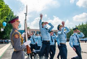 Graduation ceremony for officers of the National University of Civil Protection of Ukraine