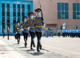 Graduation ceremony for officers of the National University of Civil Protection of Ukraine