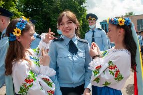 Graduation ceremony for officers of the National University of Civil Protection of Ukraine