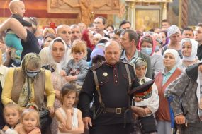 Festive liturgy in the Holy Intercession Bishops' Cathedral