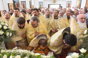 Festive liturgy in the Holy Intercession Bishops' Cathedral