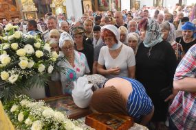 Festive liturgy in the Holy Intercession Bishops' Cathedral