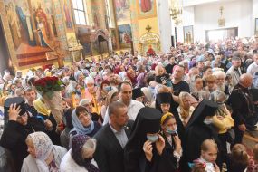 Festive liturgy in the Holy Intercession Bishops' Cathedral