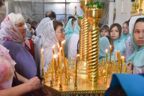Festive liturgy in the Holy Intercession Bishops' Cathedral