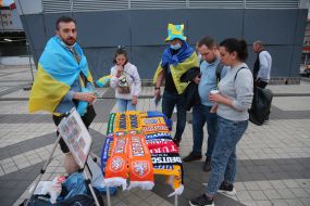 Trade in football paraphernalia