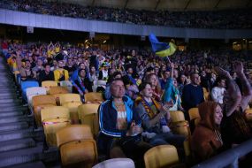 Fan zone at the NSC "Olympic"